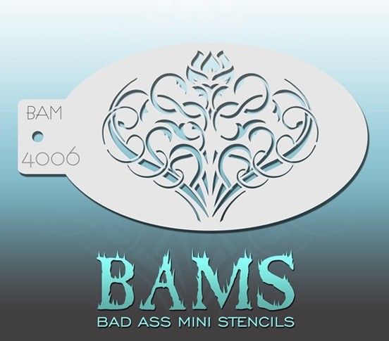 Bad Ass Bams Schminkschablone 4006