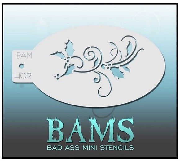 Bad Ass Bams Schminkschablone H02