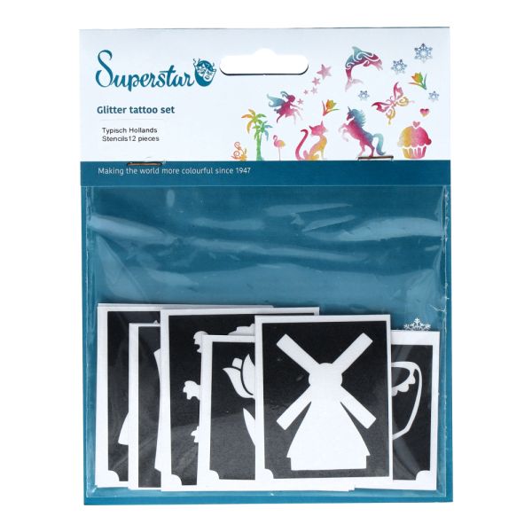 Glitzer Tattoo Schablonen Holland