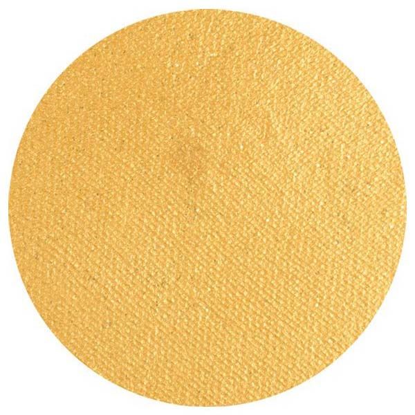 Superstar Schminke Gold mit Glitzer Shimmer Farbe 066