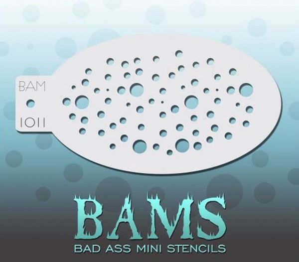 Bad Ass BAM stencil 1011