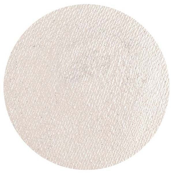 Superstar Schminke Silber Weiss Glitzer Farbe 065