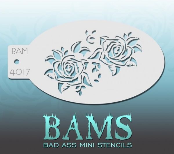 Bad Ass BAM stencil 4017 - Rosen