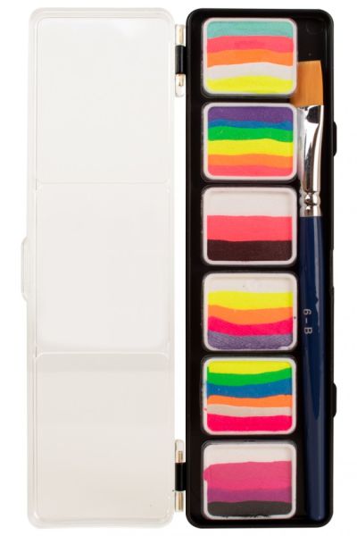 PXP One Stroke Split Cake Neon Schminke palette