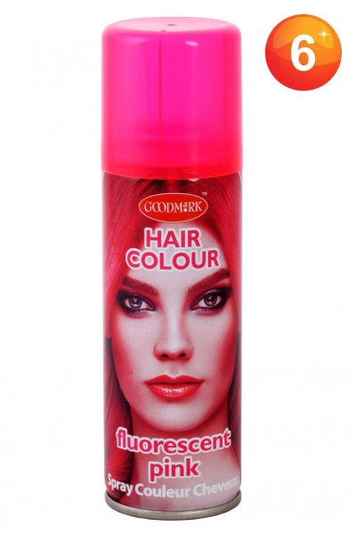 Fluor Rosa Haarspray pink 125 ml
