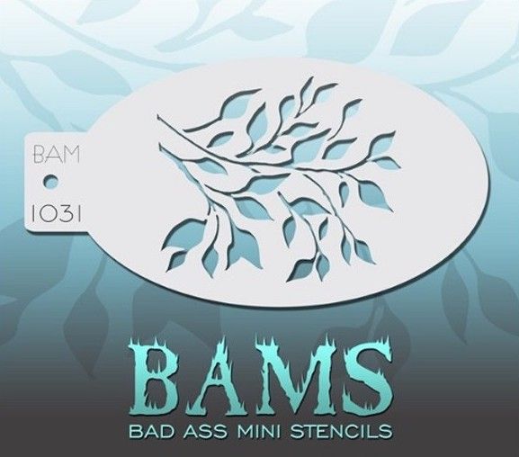 Bad Ass Bams Schminkvorlage 1031 - Frühlingszweige