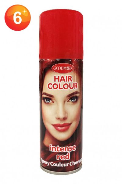 Rote Haarspray Rot 125 ml